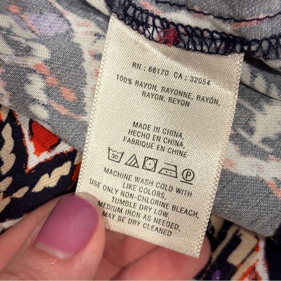 Anthropologie Holding Horses Mira Ikat Western Dress Size 4 - Picture 7 of 10